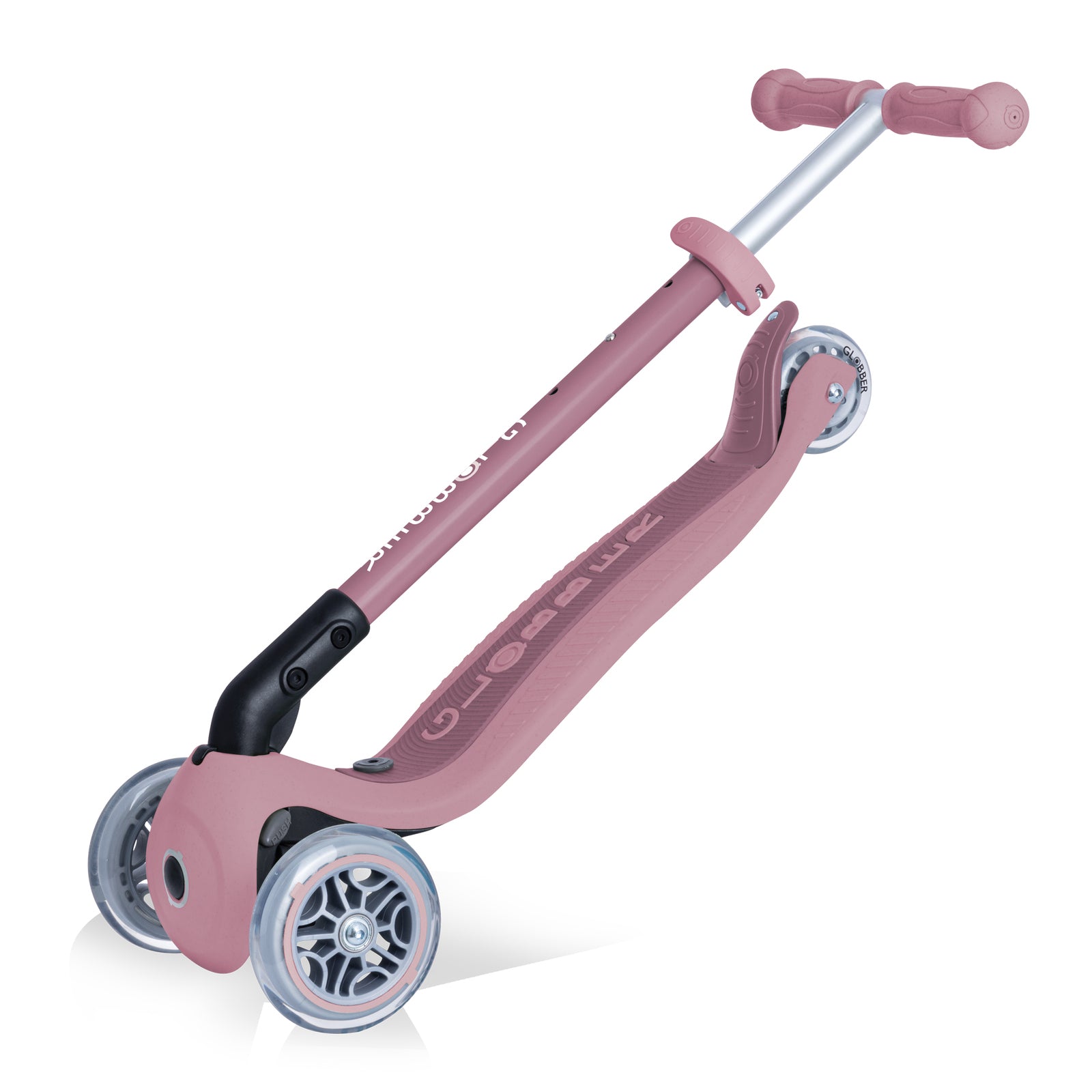 Globber Ecologic Go Up Foldable Plus Convertible Scooter - Berry