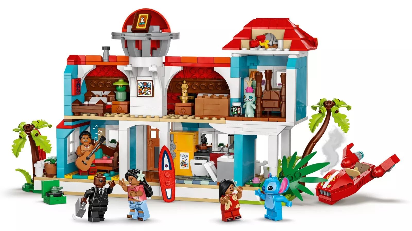 LEGO Disney Lilo and Stitch Beach House 43269