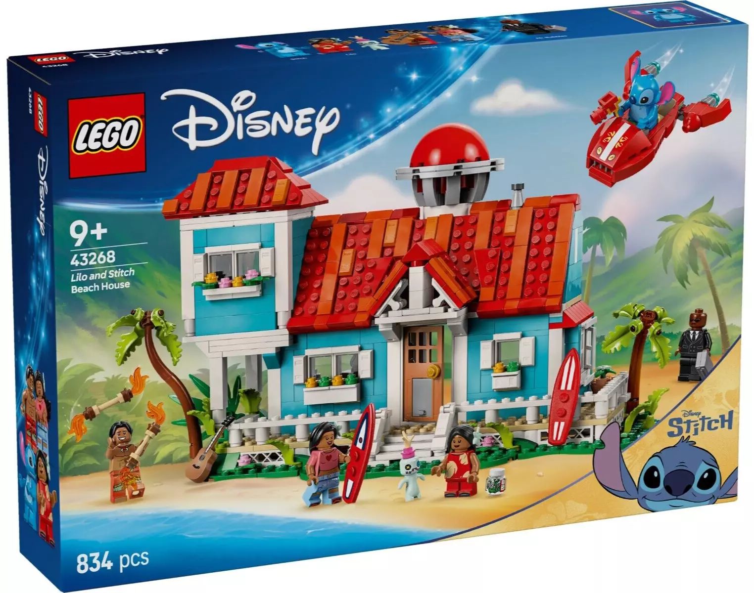 LEGO Disney Lilo and Stitch Beach House 43269