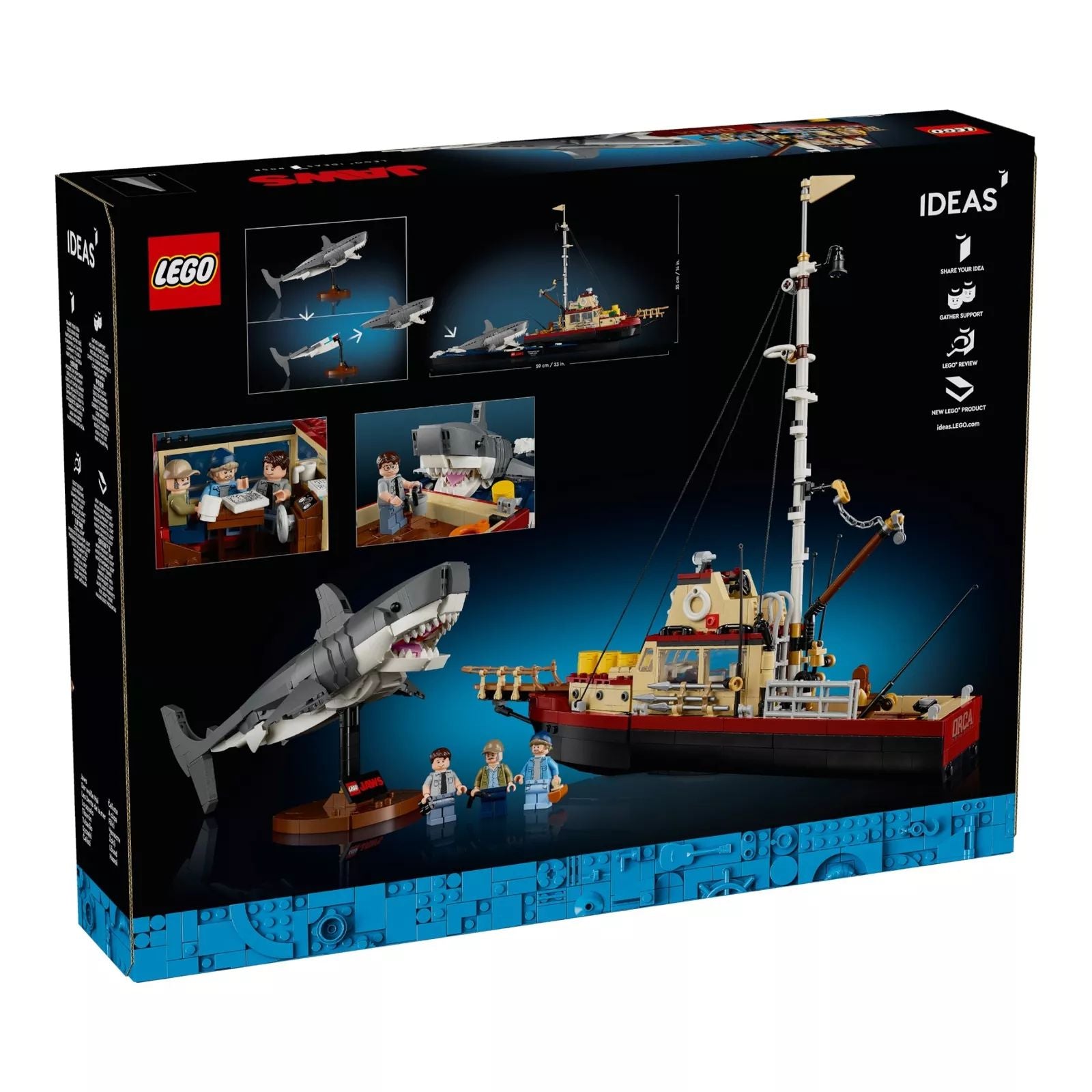 LEGO Ideas Jaws 21350