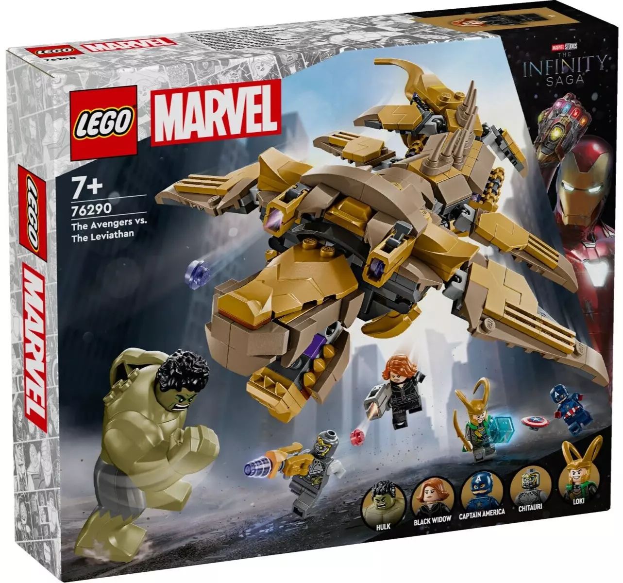 LEGO Marvel The Avengers vs. The Leviathan 76290