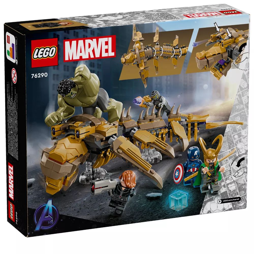 LEGO Marvel The Avengers vs. The Leviathan 76290