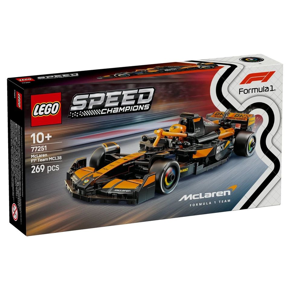 LEGO Speed Champions McLaren F1 Team MCL38 Race Car 77251