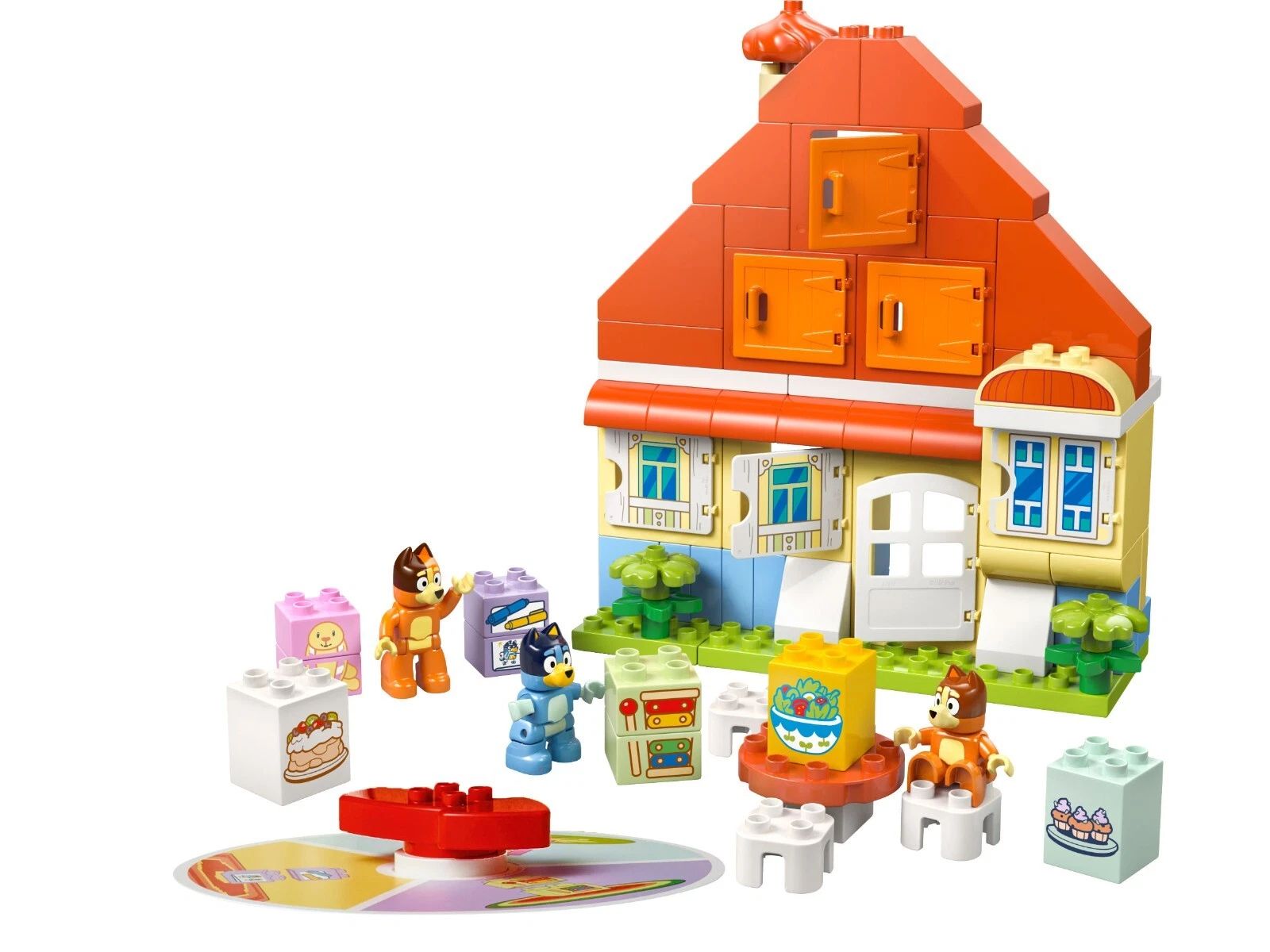LEGO DUPLO Bluey's Family House with Memory Game 10459