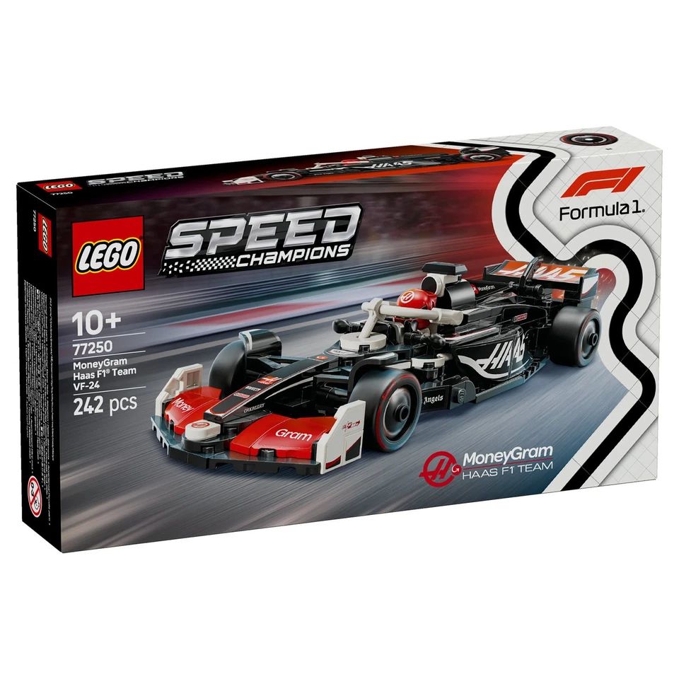 LEGO Speed Champions MoneyGram Haas F1 Team VF-24 Race Car 77250