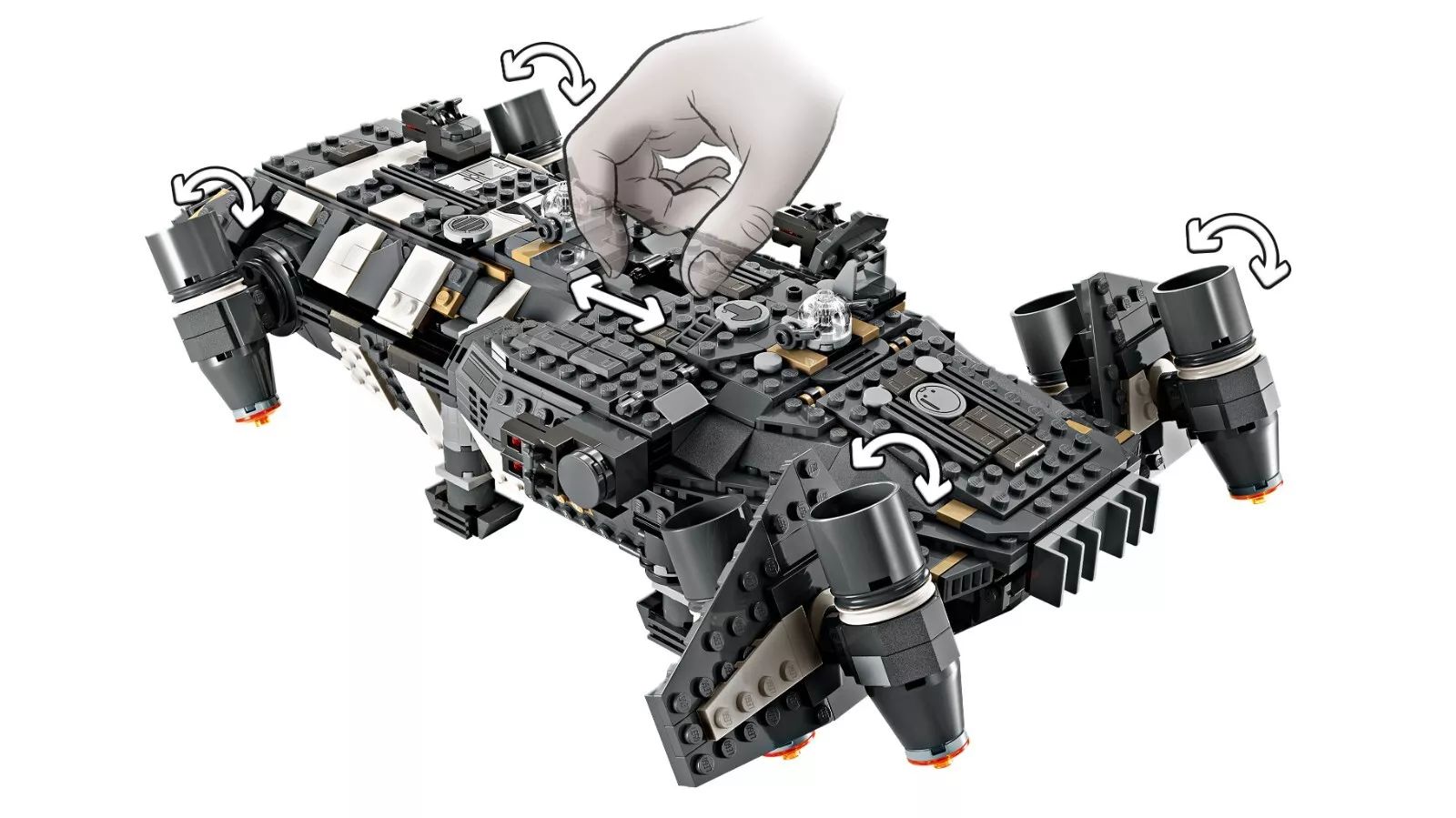 LEGO Star Wars The Onyx Cinder 75374