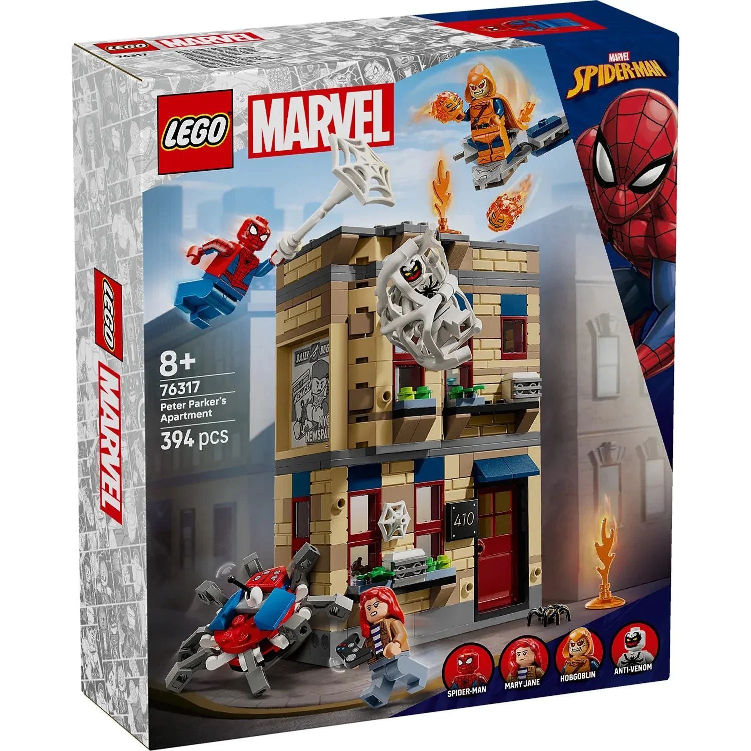 LEGO Marvel Peter Parker’s Apartment 76317