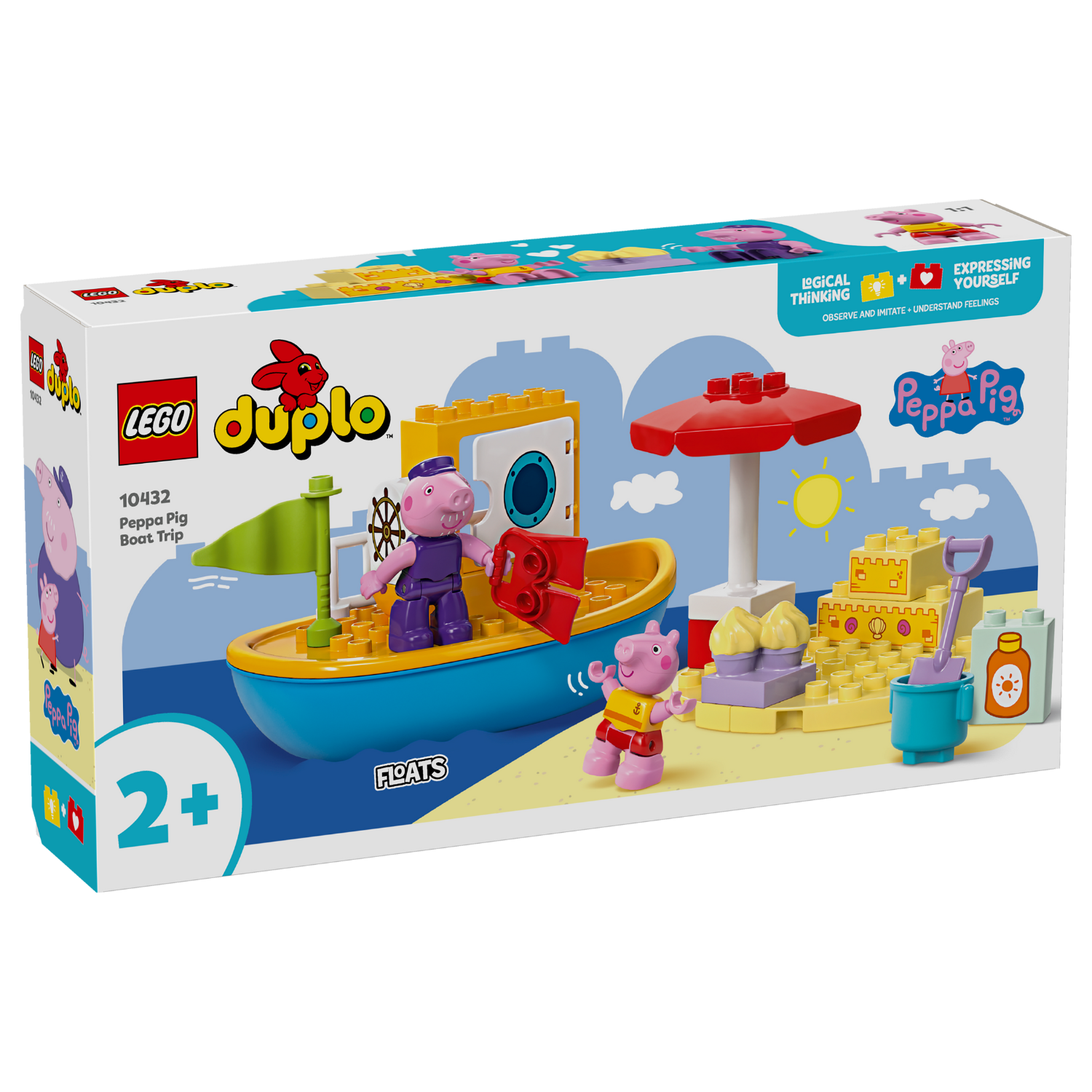 LEGO DUPLO Peppa Pig Boat Trip 10432