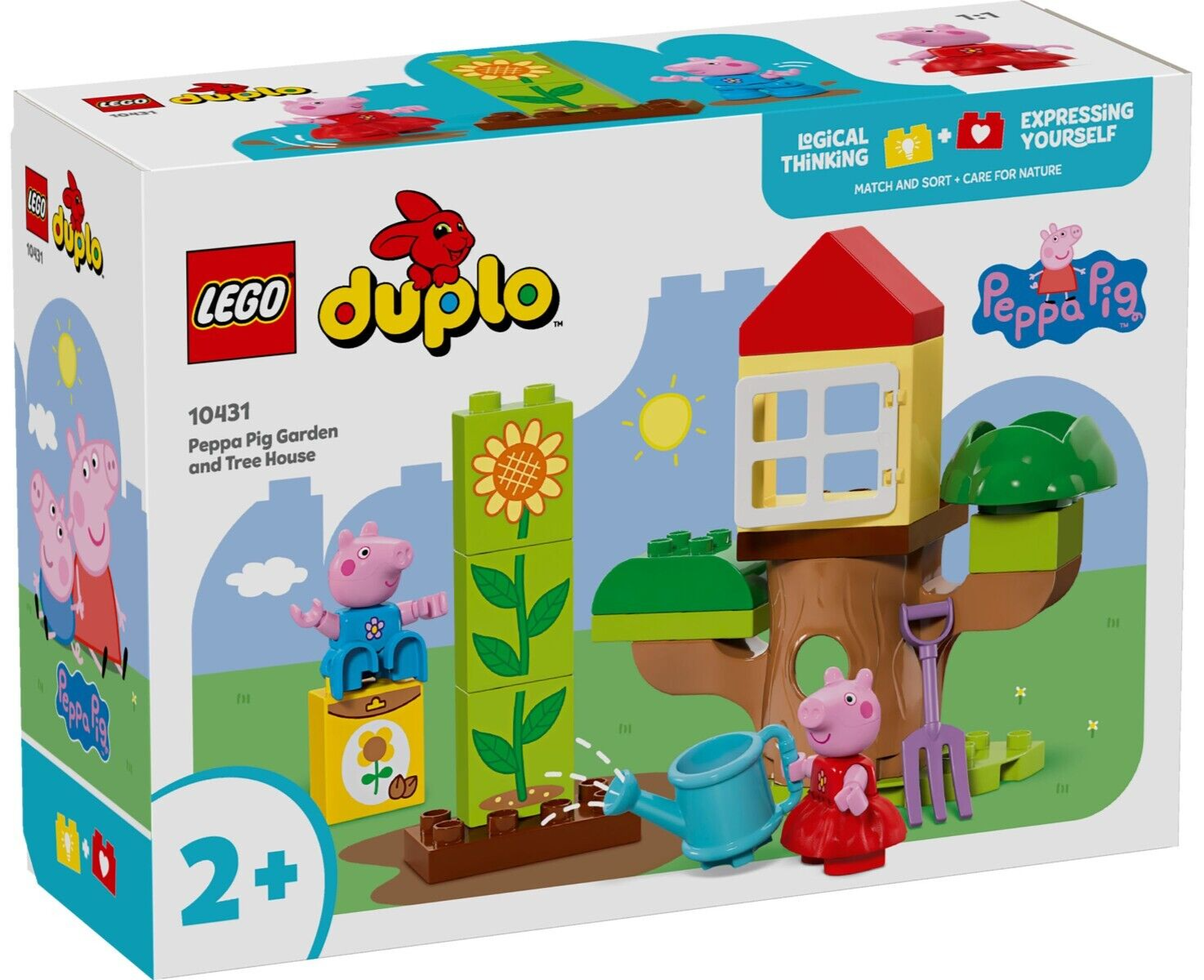 LEGO DUPLO Peppa Pig Garden and Tree House 10431