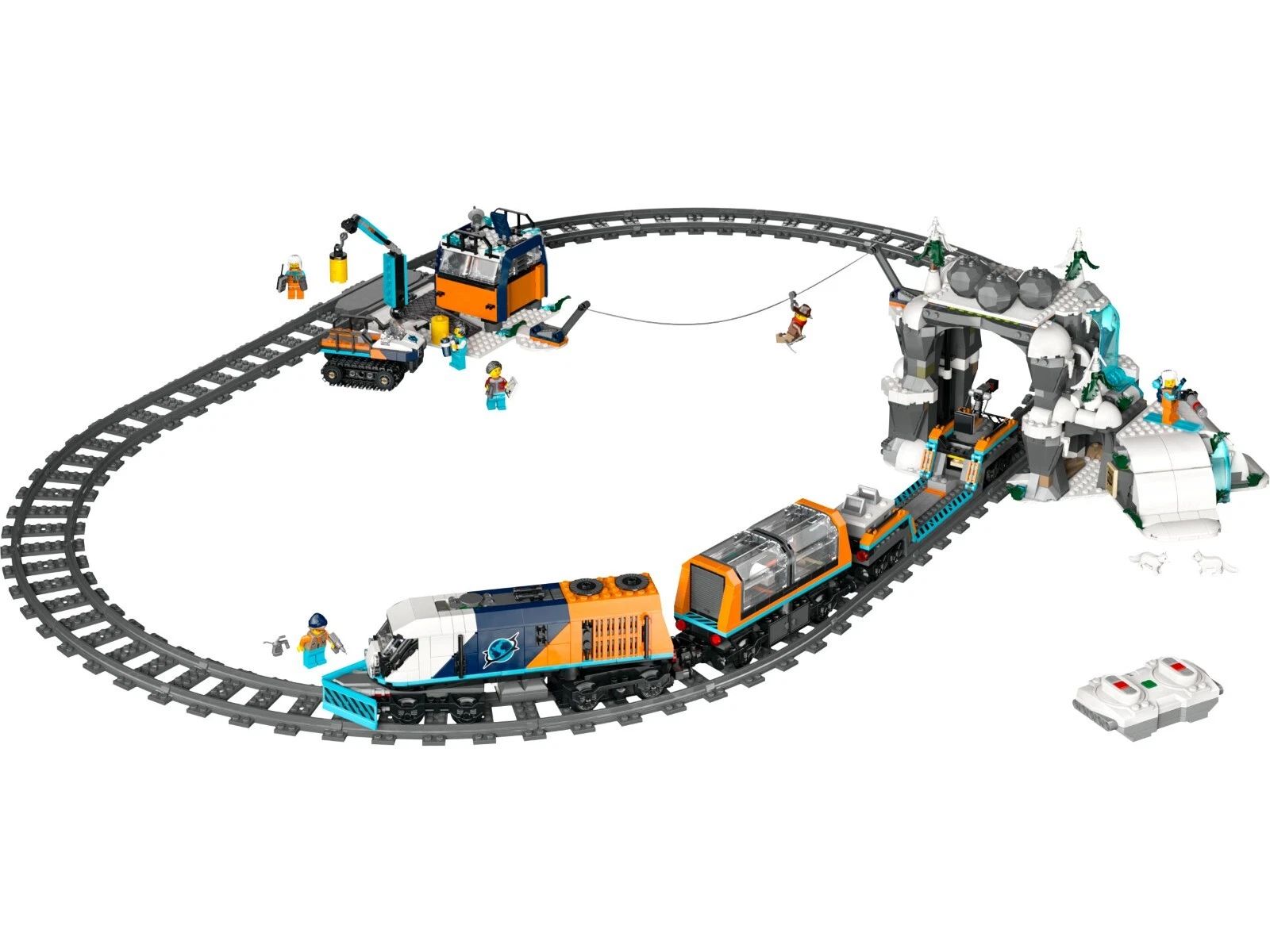 LEGO City Explorers' Arctic Polar Express Train 60470