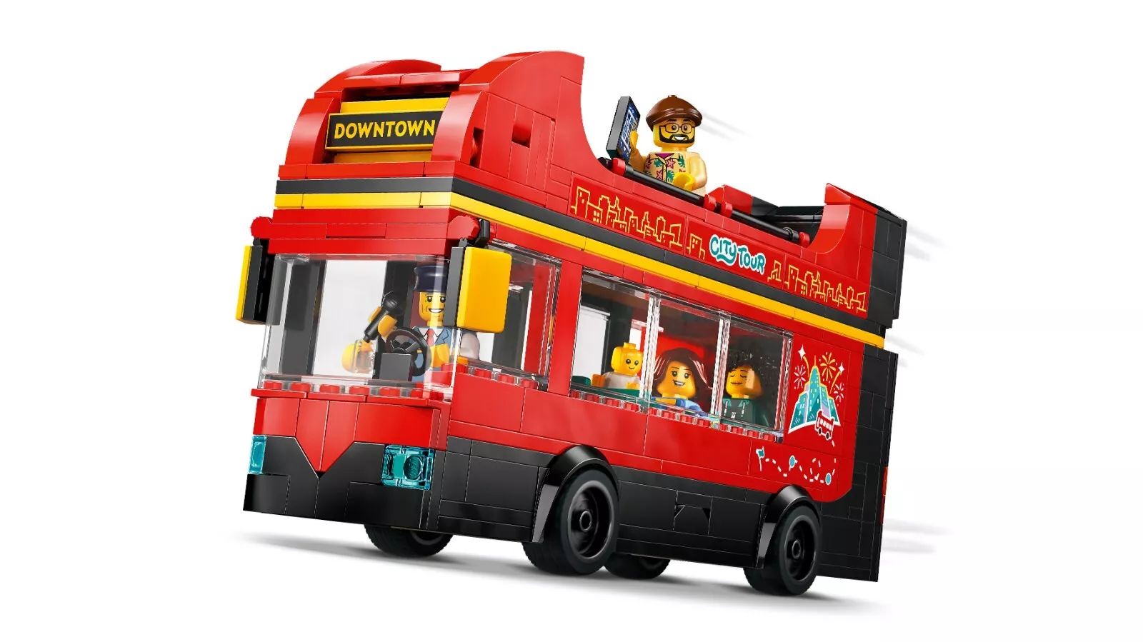 LEGO City Red Double-Decker Sightseeing Bus 60407