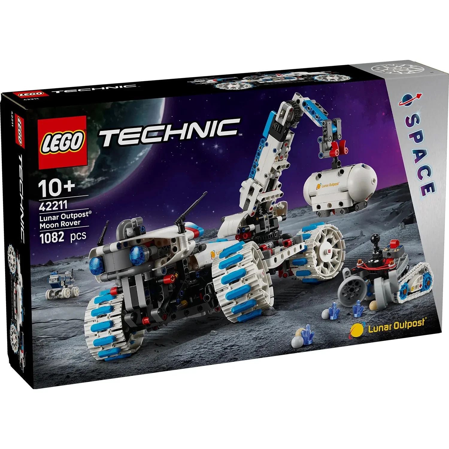 LEGO Technic Lunar Outpost Moon Rover Space Vehicle 42211