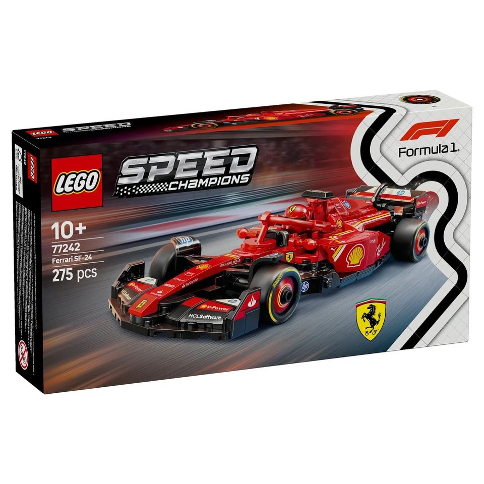 LEGO Speed Champions Ferrari SF-24 F1 Race Car 77242