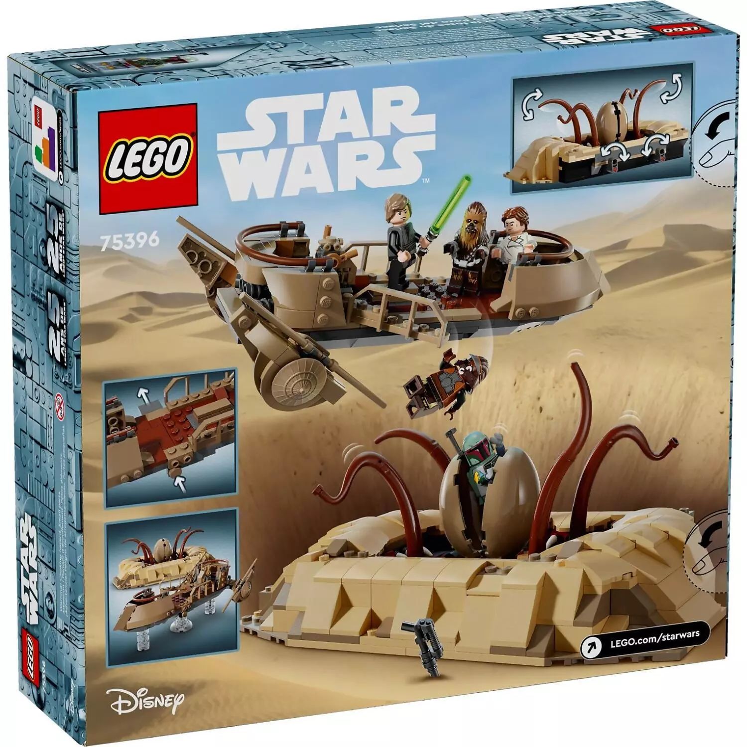 LEGO Star Wars Desert Skiff & Sarlacc Pit 75396