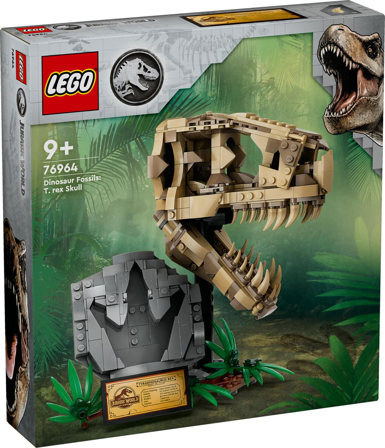 LEGO Jurassic World Dinosaur Fossils: T. rex Skull 76964
