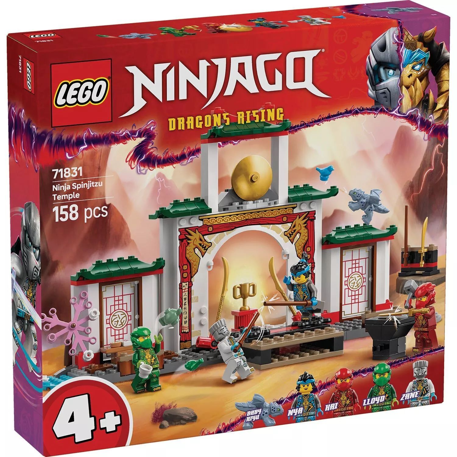 LEGO Ninjago Ninja Spinjitzu Temple 71831