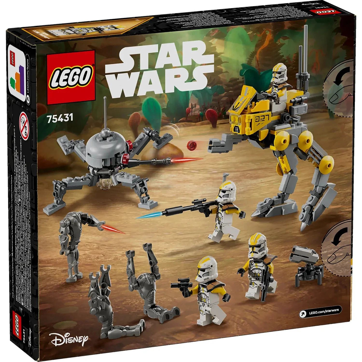 LEGO Star Wars 327th Star Corps Clone Troopers Battle Pack 75431