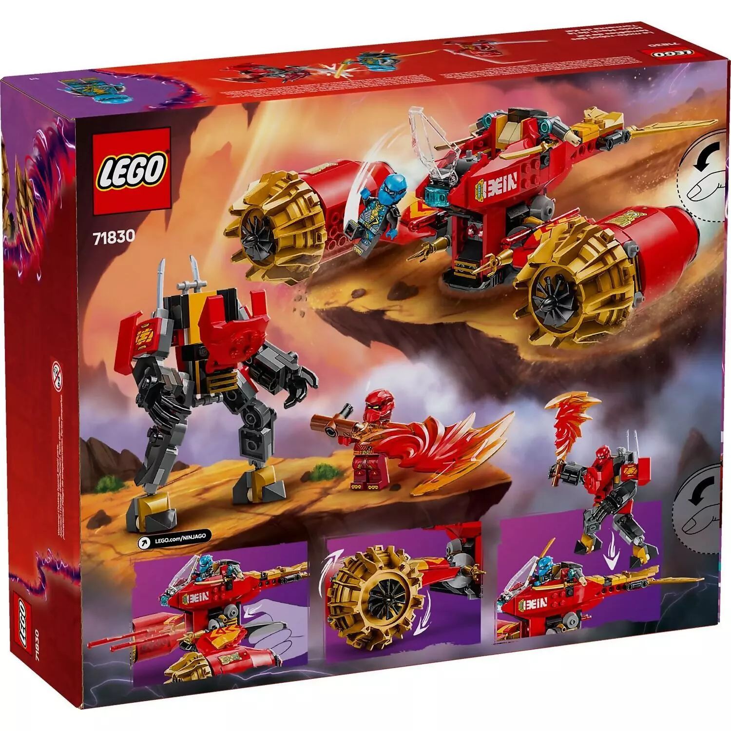 LEGO Ninjago Kai's Mech Storm Rider 71830