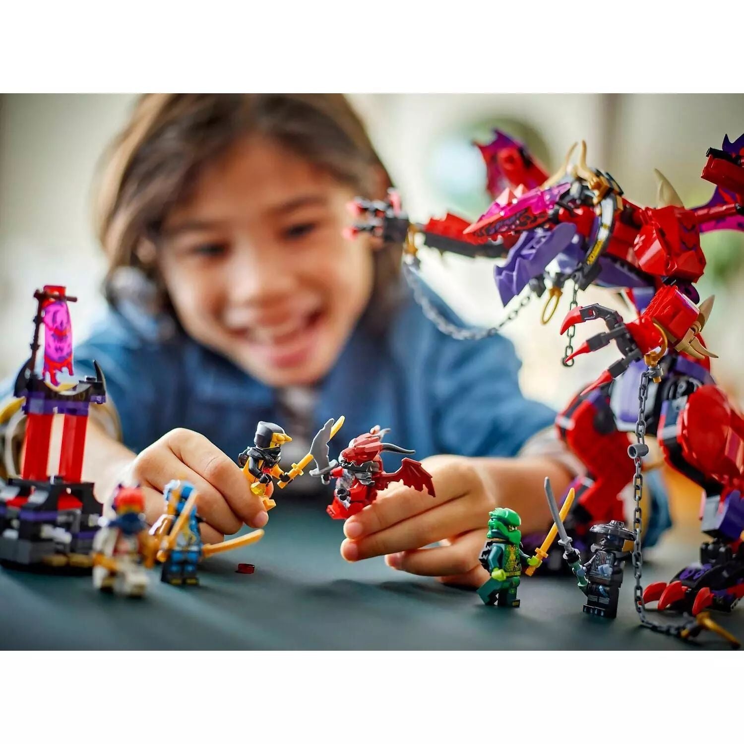 LEGO Ninjago Thunderfang Dragon of Chaos 71832