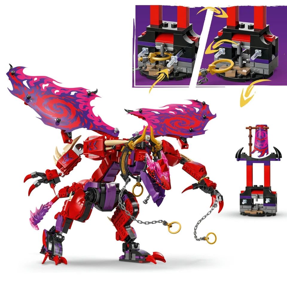 LEGO Ninjago Thunderfang Dragon of Chaos 71832