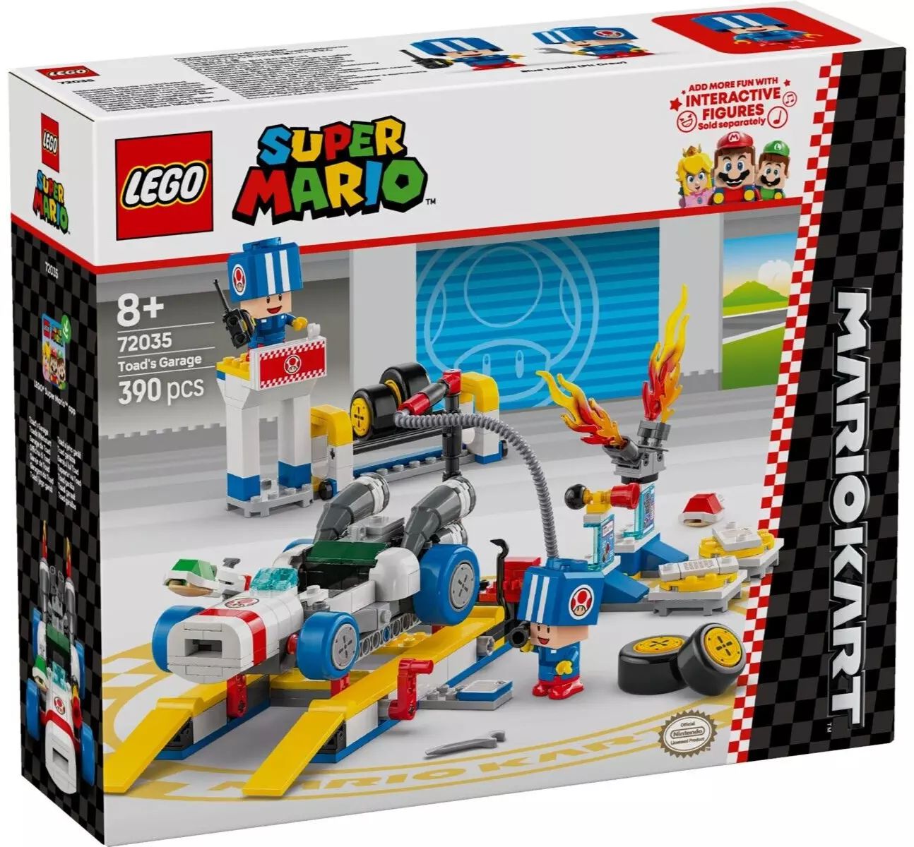 LEGO Super Mario Mario Kart – Toad's Garage 72035