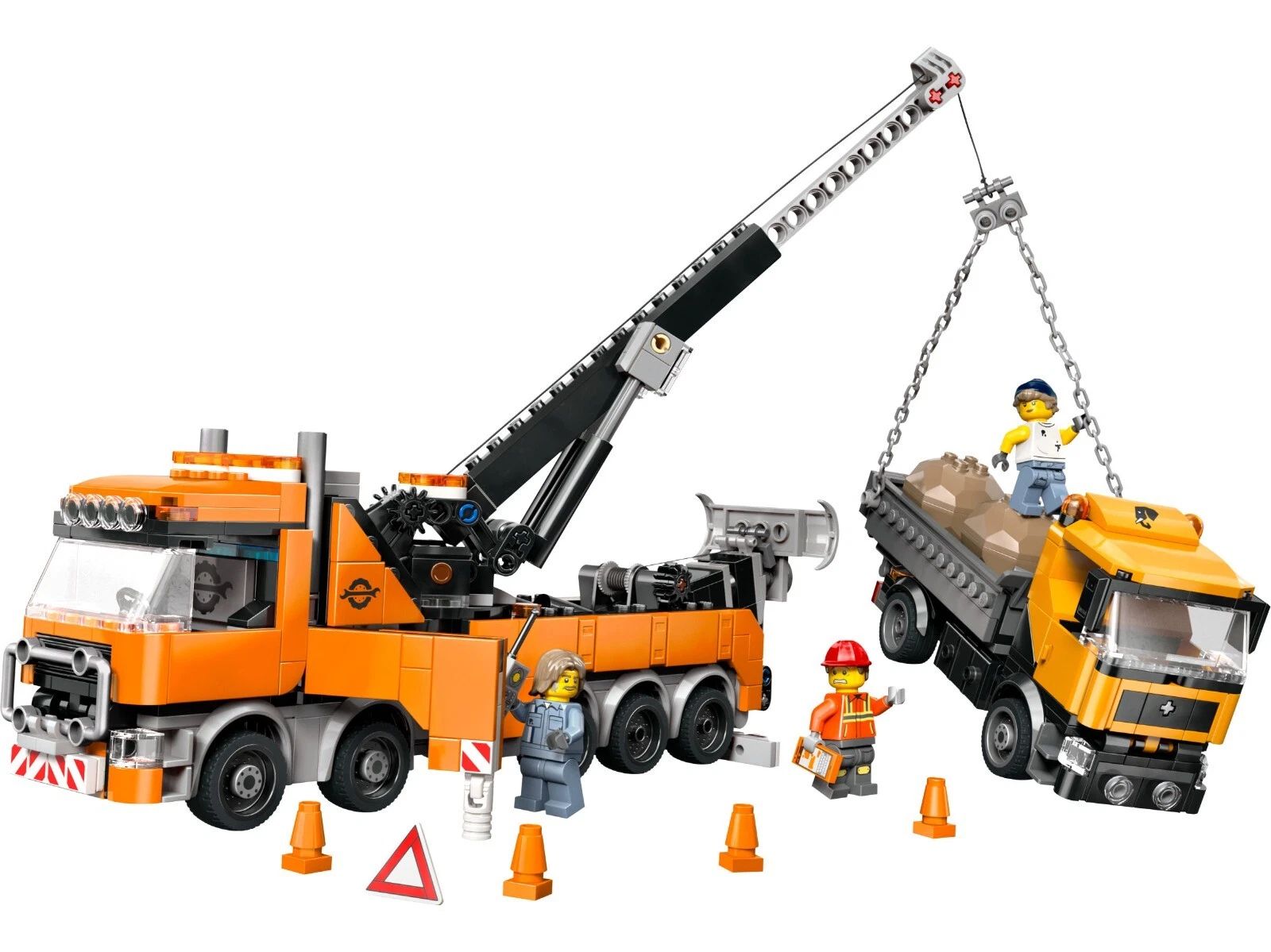 LEGO City Heavy-Duty Recovery Tow Truck with Crane 60467