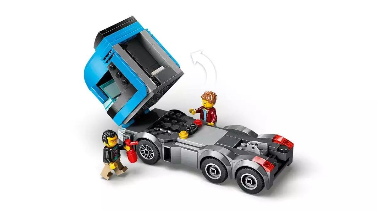 LEGO City Car Transporter Truck with Sports Cars 60408