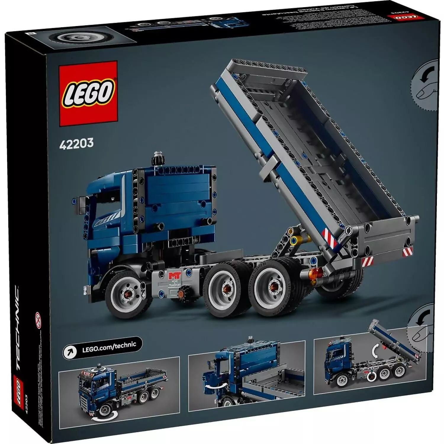 LEGO Technic Tipping Dump Truck 42203