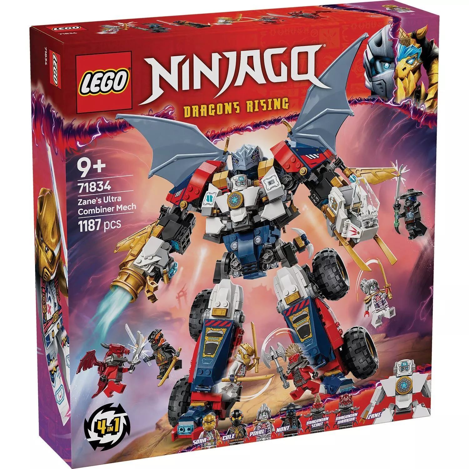 LEGO Ninjago Zane's Ultra Combiner Mech 71834