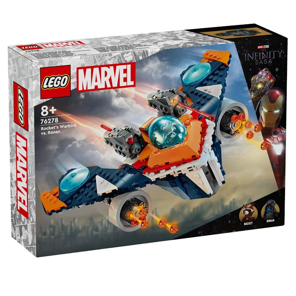LEGO Marvel Rocket's Warbird vs. Ronan 76278