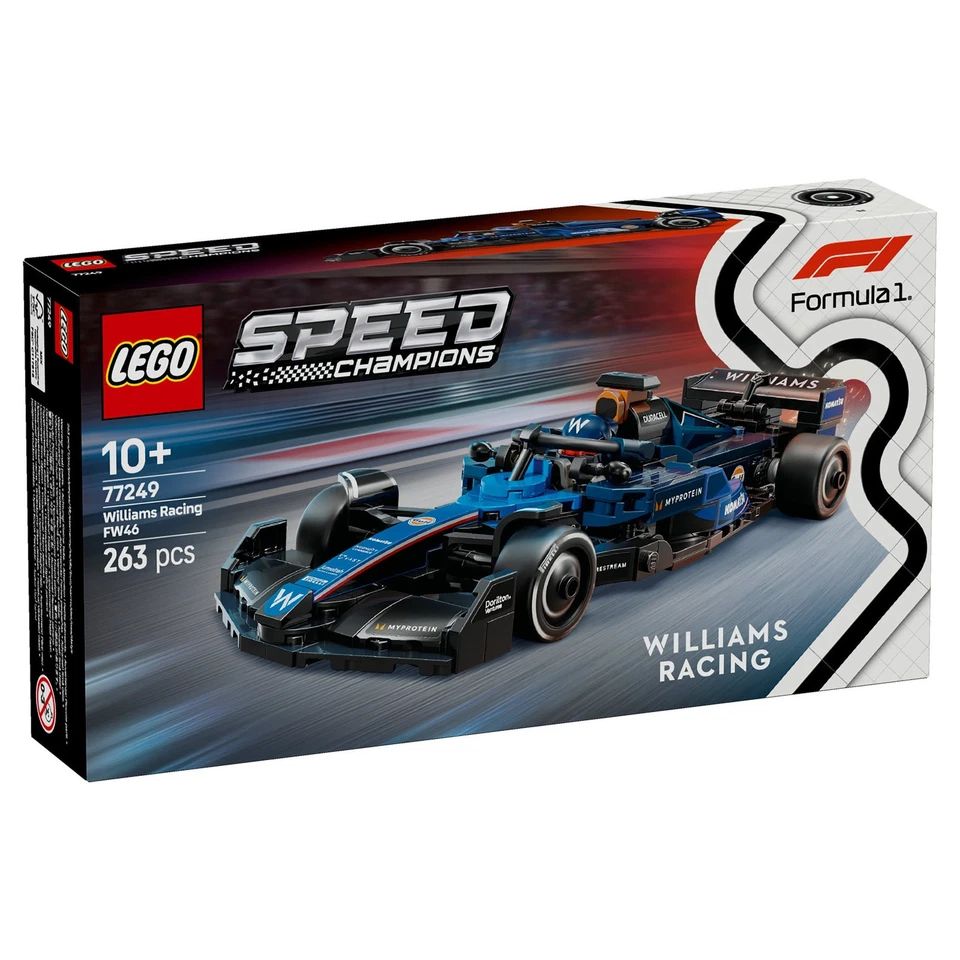 LEGO Speed Champions Williams Racing FW46 F1 Race Car 77249