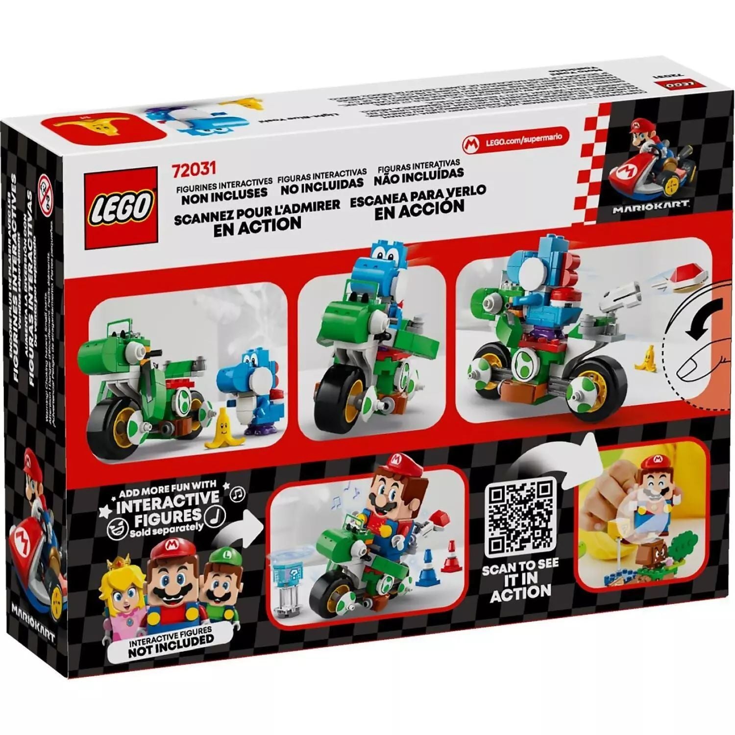 LEGO Super Mario Mario Kart – Yoshi Bike 72031