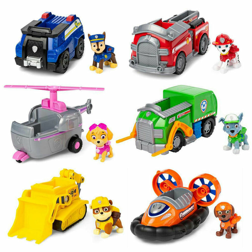 Paw Patrol Basic Vehicle with Pup Assorted