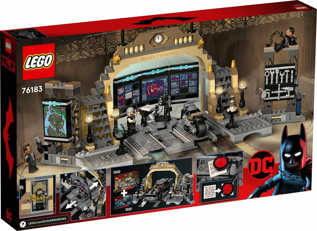 LEGO DC Super Heroes Batcave: The Riddler Face-off 76183