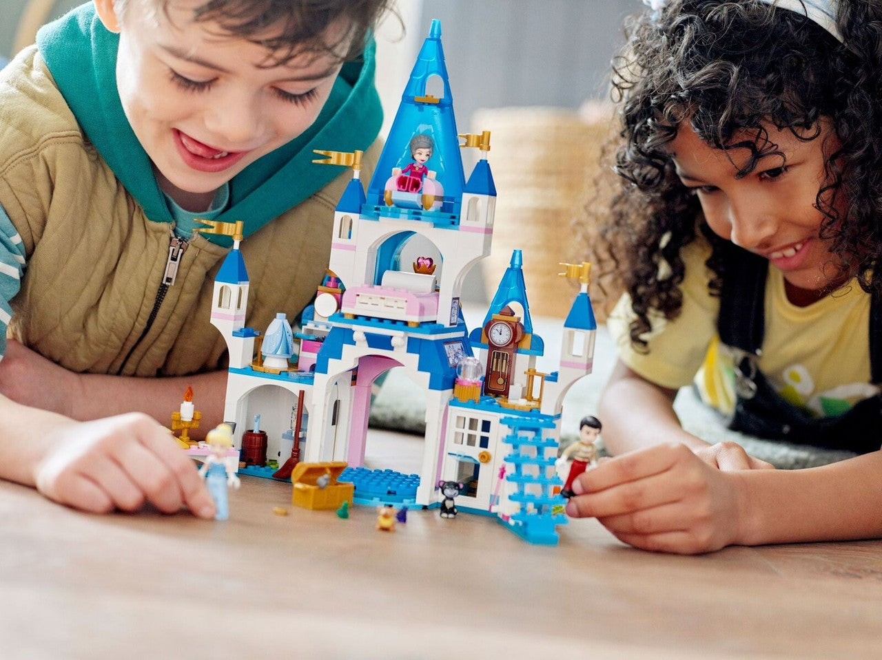 LEGO Disney Cinderella and Prince Charming's Castle 43206