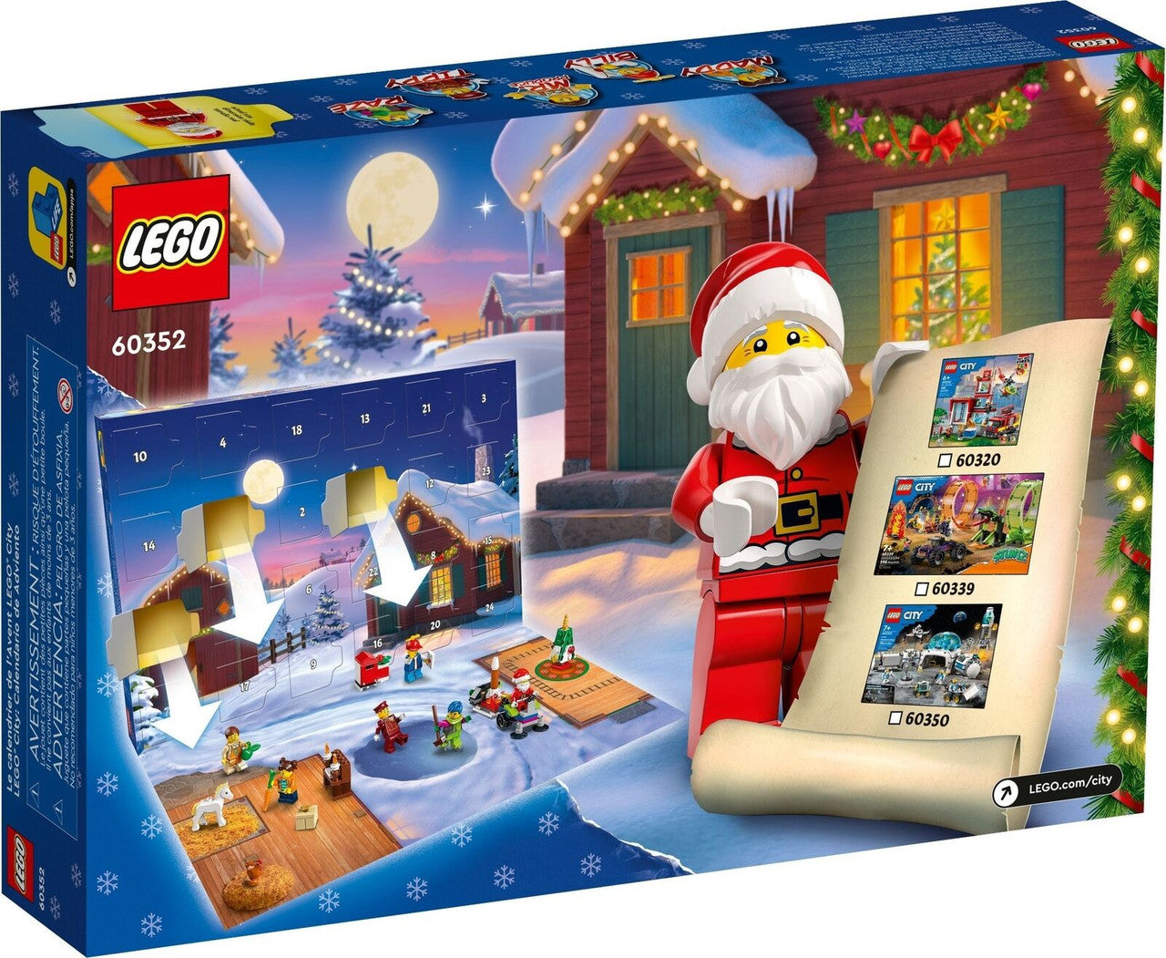 LEGO City Advent Calendar 2022 - 60352