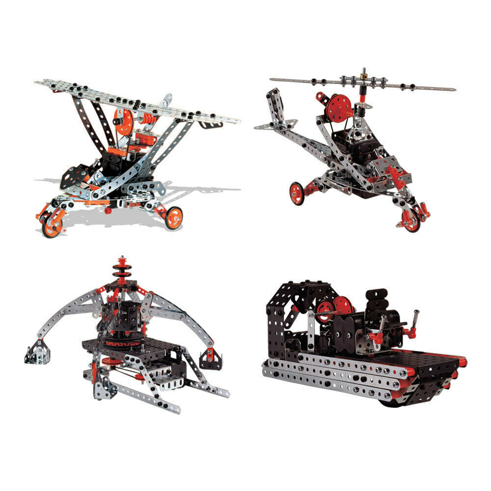  Meccano, Super Construction 25-in-1 Motorized Building Set,  STEAM Education Toy, 638 Parts, for Ages 10+ : Toys & Games
