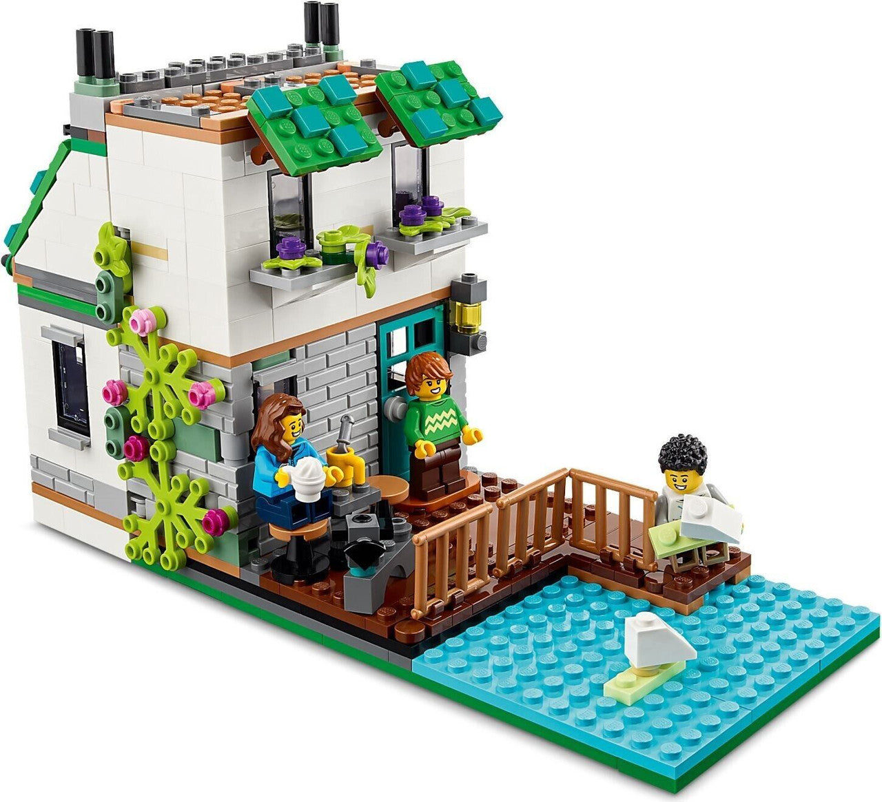 Lego modern house set hot sale