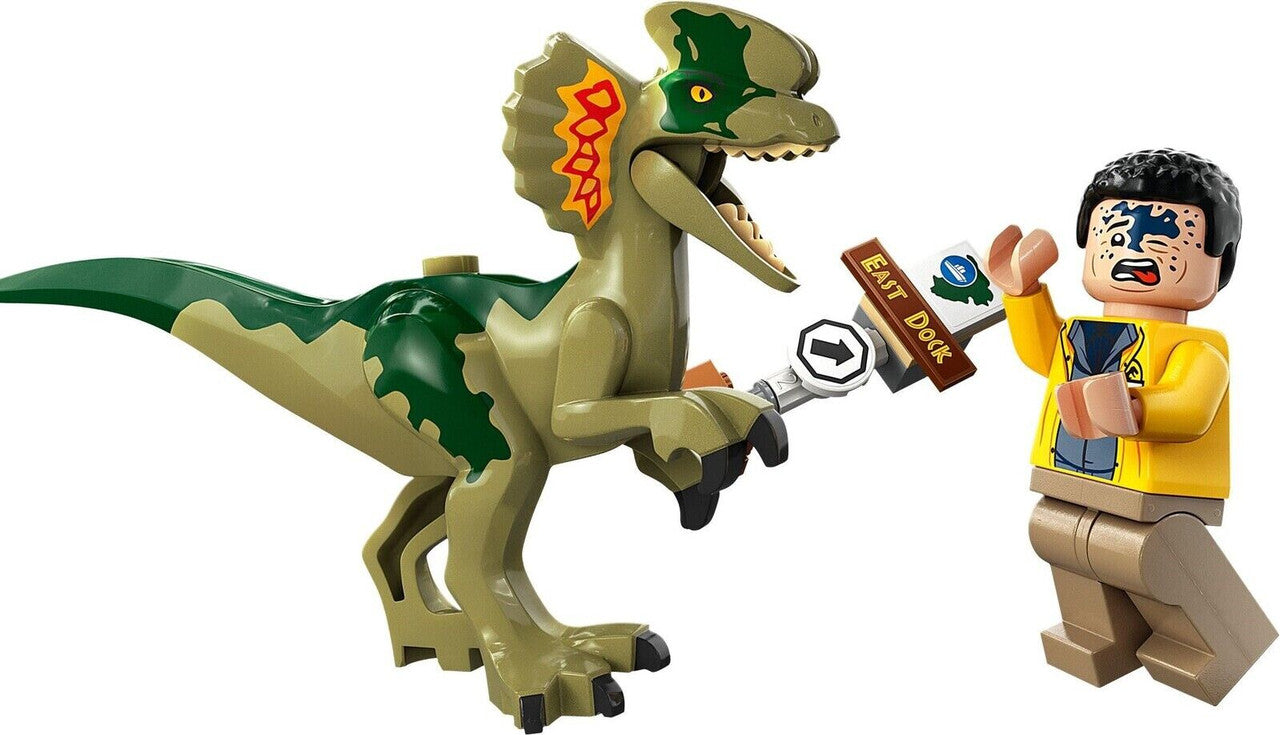 LEGO Jurassic World Dilophosaurus Ambush 76958
