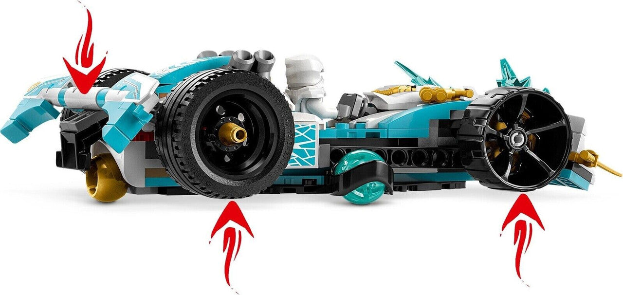 LEGO Ninjago Zane’s Dragon Power Spinjitzu Race Car 71791
