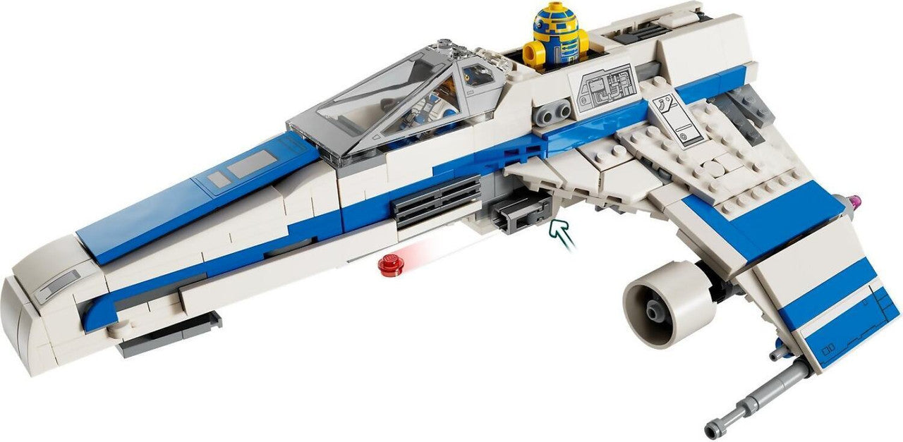 LEGO Star Wars New Republic E-Wing vs. Shin Hati’s  Starfighter 75364