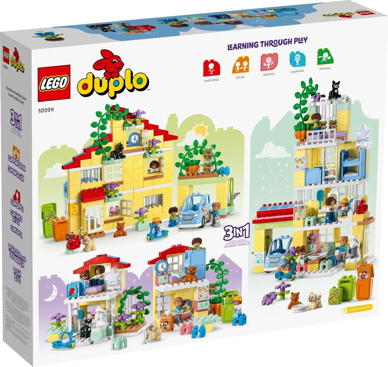 LEGO DUPLO 3in1 Family House 10994
