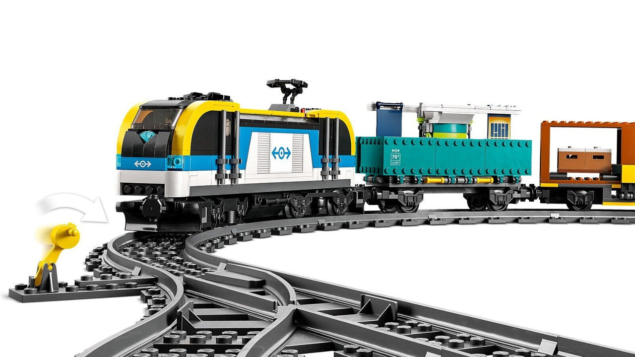 LEGO City 60336 Freight Train Speed Build 