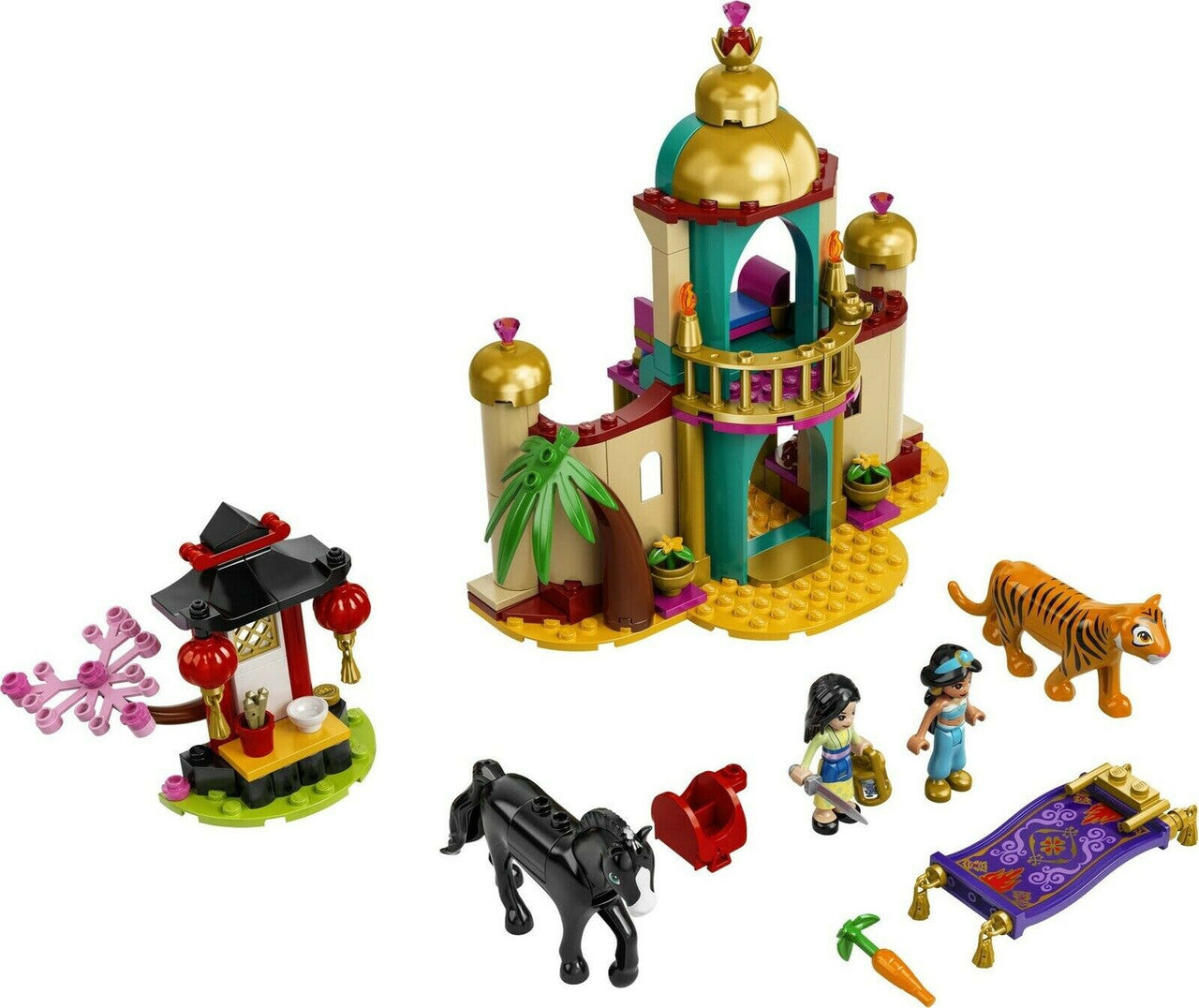 LEGO Disney Jasmine and Mulan's Adventure 43208