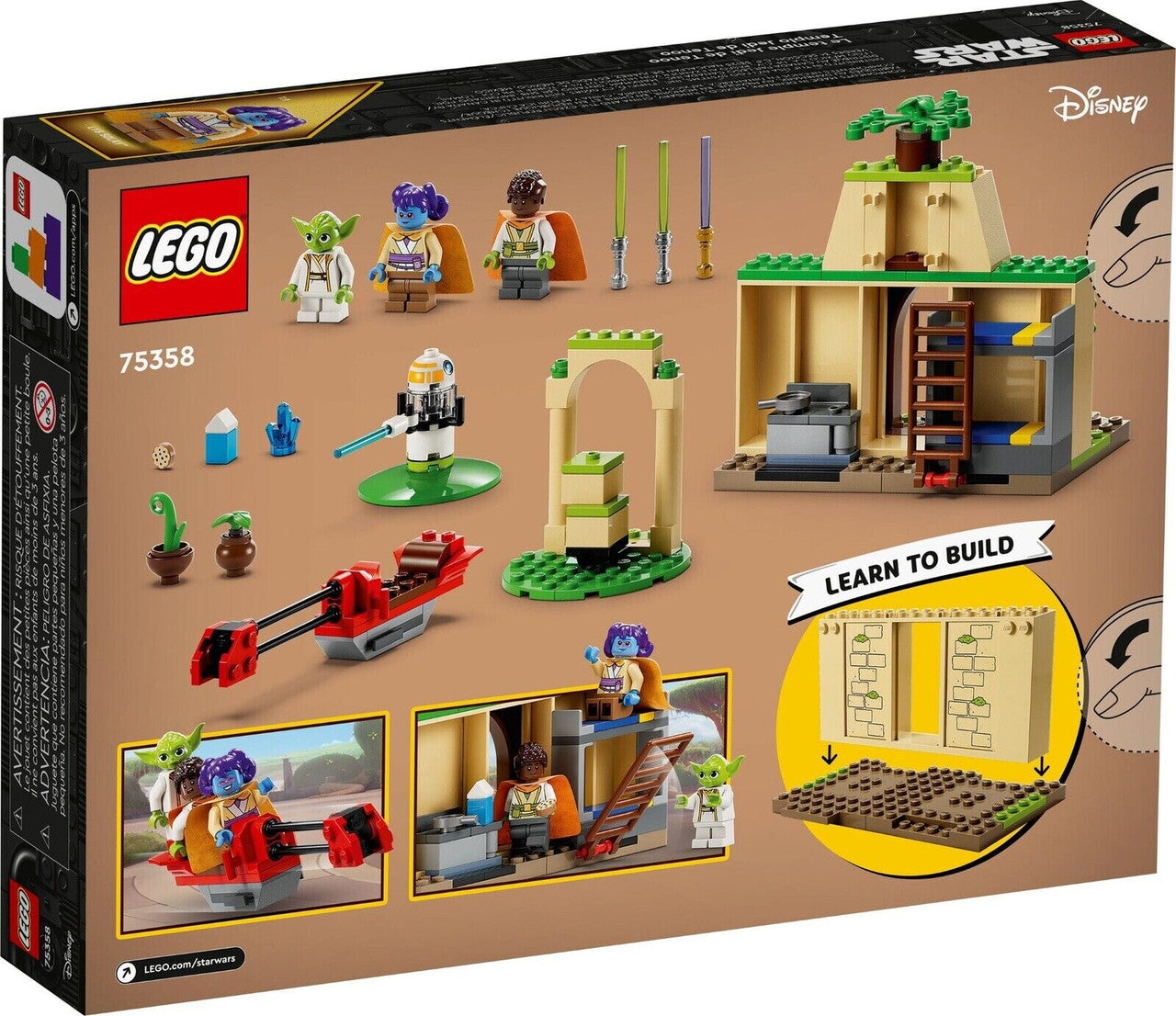 LEGO Star Wars Tenoo Jedi Temple 75358