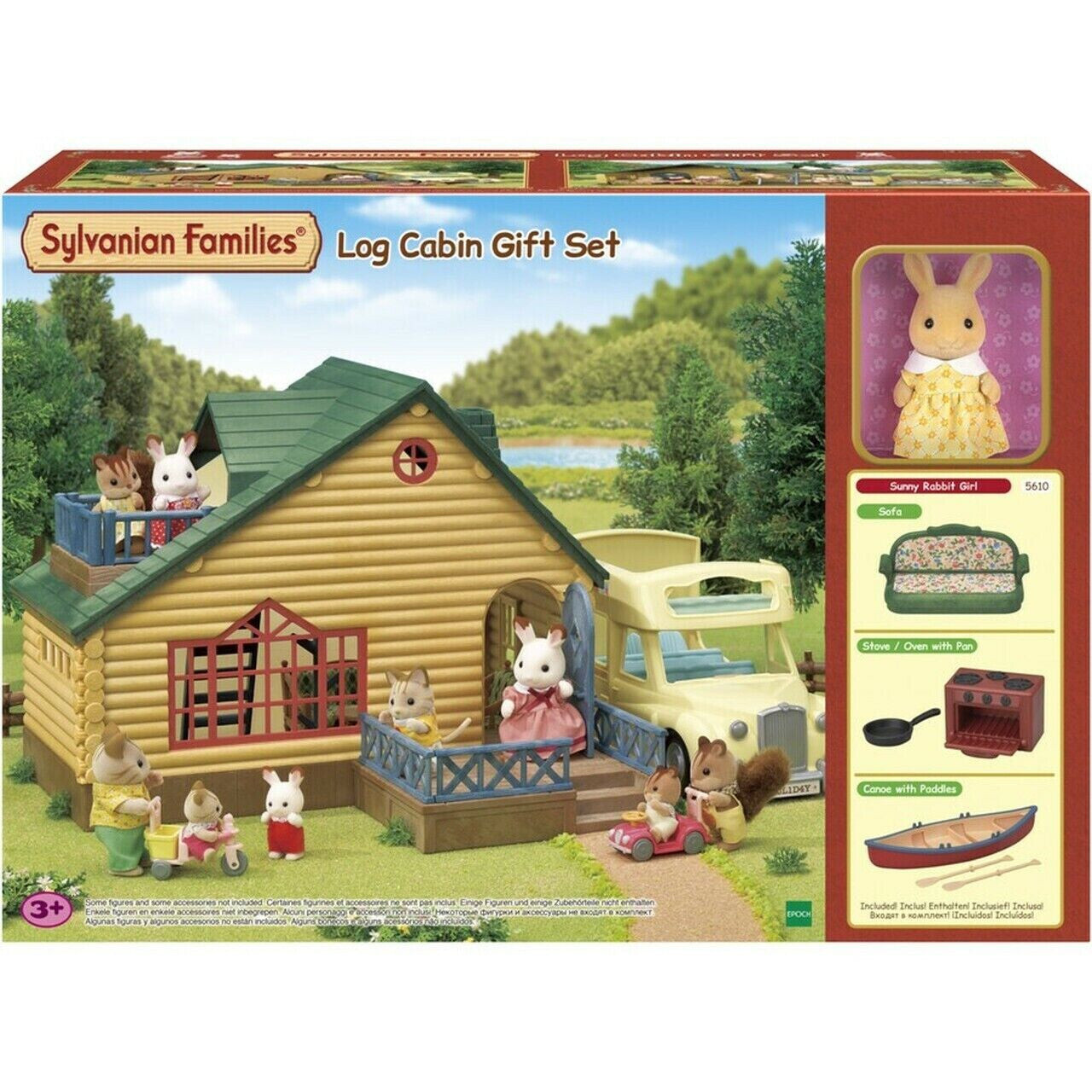 Sylvanian Families - Log Cabin Gift Set 5610