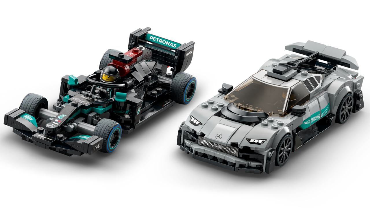 LEGO Speed Champions Mercedes-AMG F1 W12 E Performance &  Mercedes-AMG Project One 76909