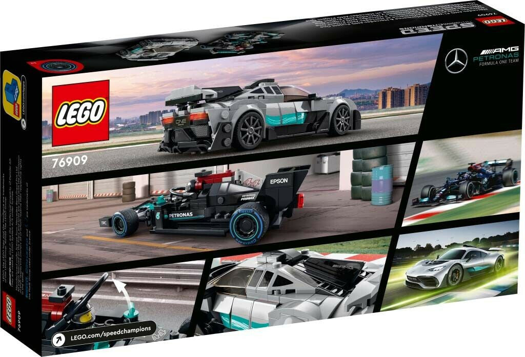 LEGO Speed Champions Mercedes-AMG F1 W12 E Performance &  Mercedes-AMG Project One 76909