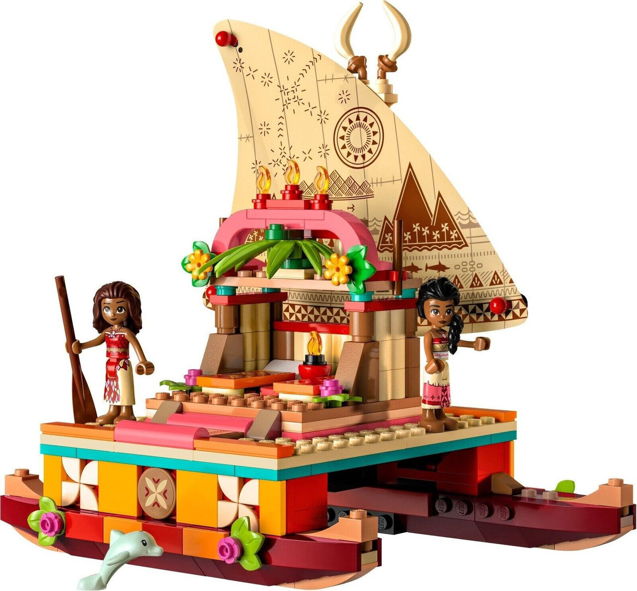 LEGO Disney Moana's Wayfinding Boat 43210
