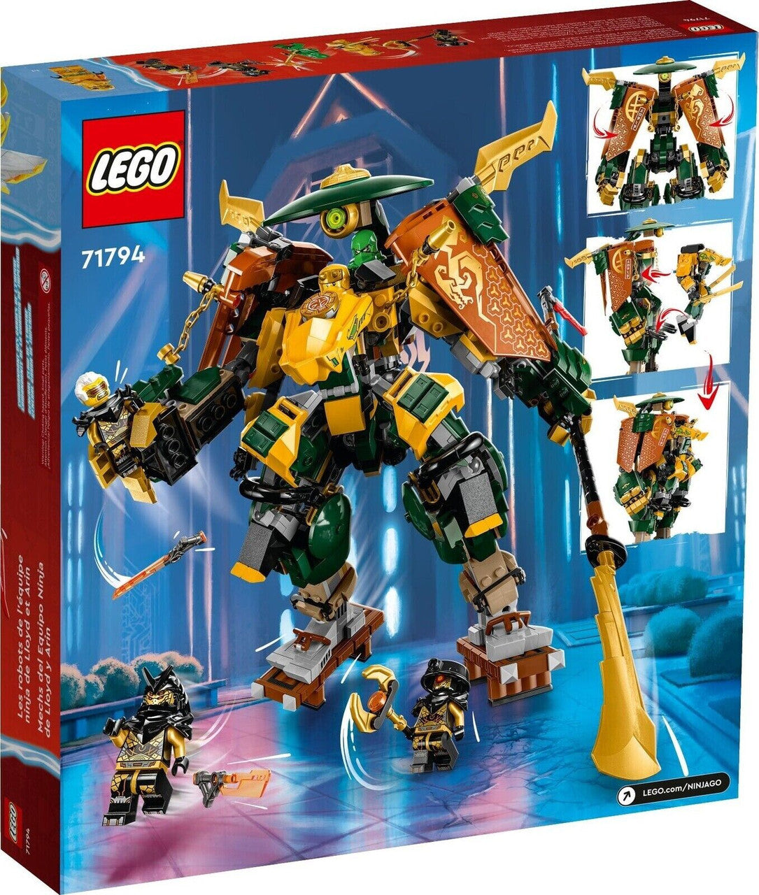 LEGO Ninjago Lloyd and Arin's Ninja Team Mechs 71794